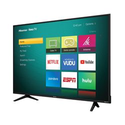 55” Hisense 4K Smart TV + Modern TV Stand – Great Deal!