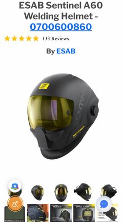 ESAB Sentinel A60 Welding Helmet