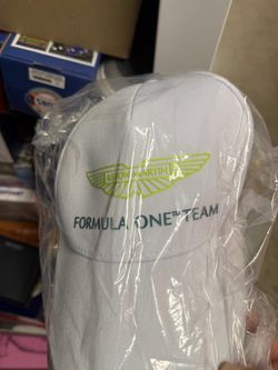 Aston Martin F1 Team Hat 2024 - Unisex - One Size Fits Most, White, One Size