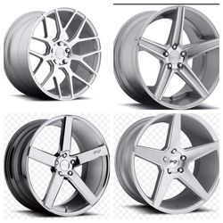 Niche 18" Wheels fit 5x120 5x100 5x114 (only 50 down payment/ no CREDIT CHECK)