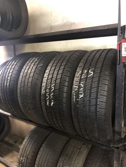 225/55/17 used tires 225-55-17 llantas usadas