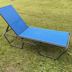Cobalt, Blue, Pool Chair, Lounger Commercial Grade