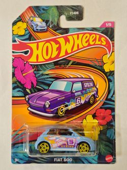 HOT WHEELS . EASTER/SPRING SERIES . FIAT 500.