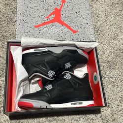 AIR JORDAN 4 BRED 
