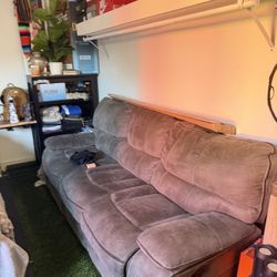Grey Lounge Sofa (3 Seat)