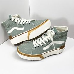 VANS Stacked Era - Green Milieu - W5