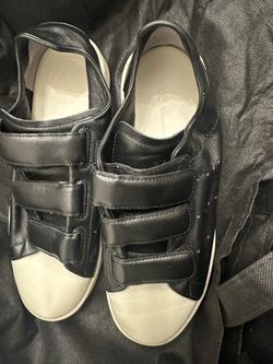 Y3 leather strap sneaker 7