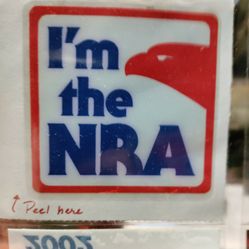 I'm The NRA decal Sticker 