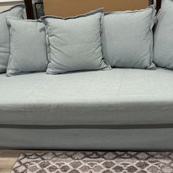 Holmsund Sleeper Sofa From Ikea with NEW (in box)GRAY COVER