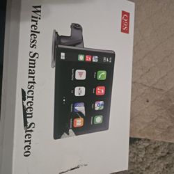 Hauxiy Wireless Apple CarPlay Screen Stereo