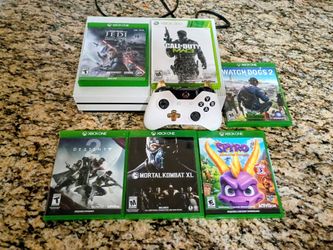 Xbox One S system complete with games