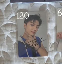 Enhypen Jay signed photocard