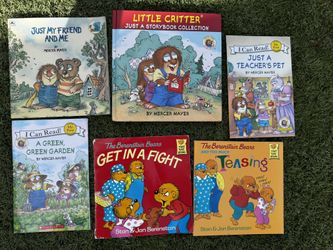 Set of 6 Little Critter and Bernstein Bears books