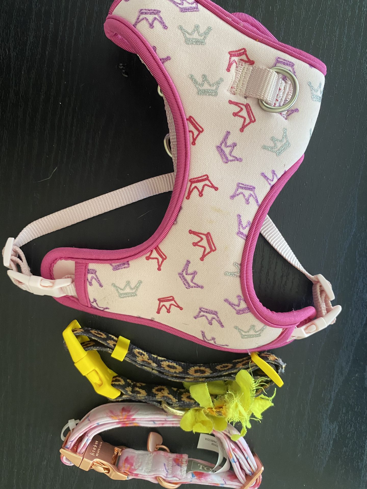Lady Harness W/ 2 Collar Size: Small