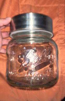 Bell Large Mouth Glass Container 