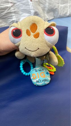 Turtle baby teether