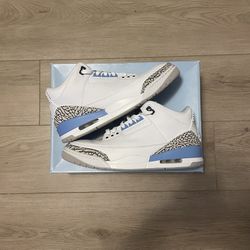 Size 10.5 - Jordan 3 Retro “UNC” 2020 (LIGHTLY USED) | CT85302–104