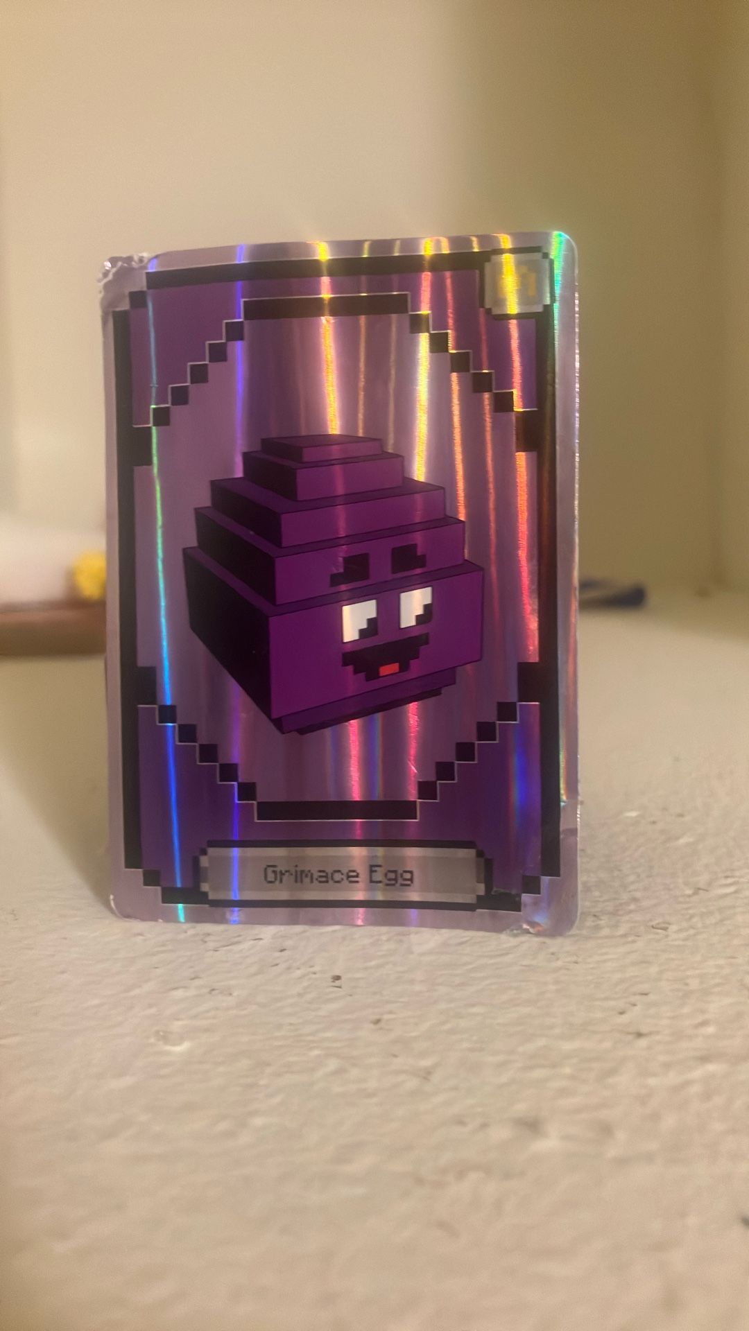 Grimace With Grimace Card Only For 30$