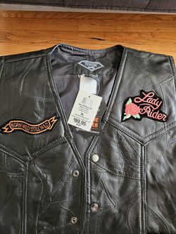 Bikers Vest Women Size Xl