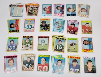 1972 Vintage Topps Football | LOT of 42 Cards | Various cards & conditions
