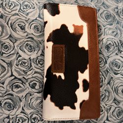 Wrangler Cow Print Wallets Womens Bifold Credit Card Wallet Women's Wallet