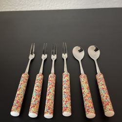 Mini Spoons & Fork- Great For A Tea Set Or Charcuterie Board