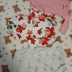 3-6m Carters Onesies