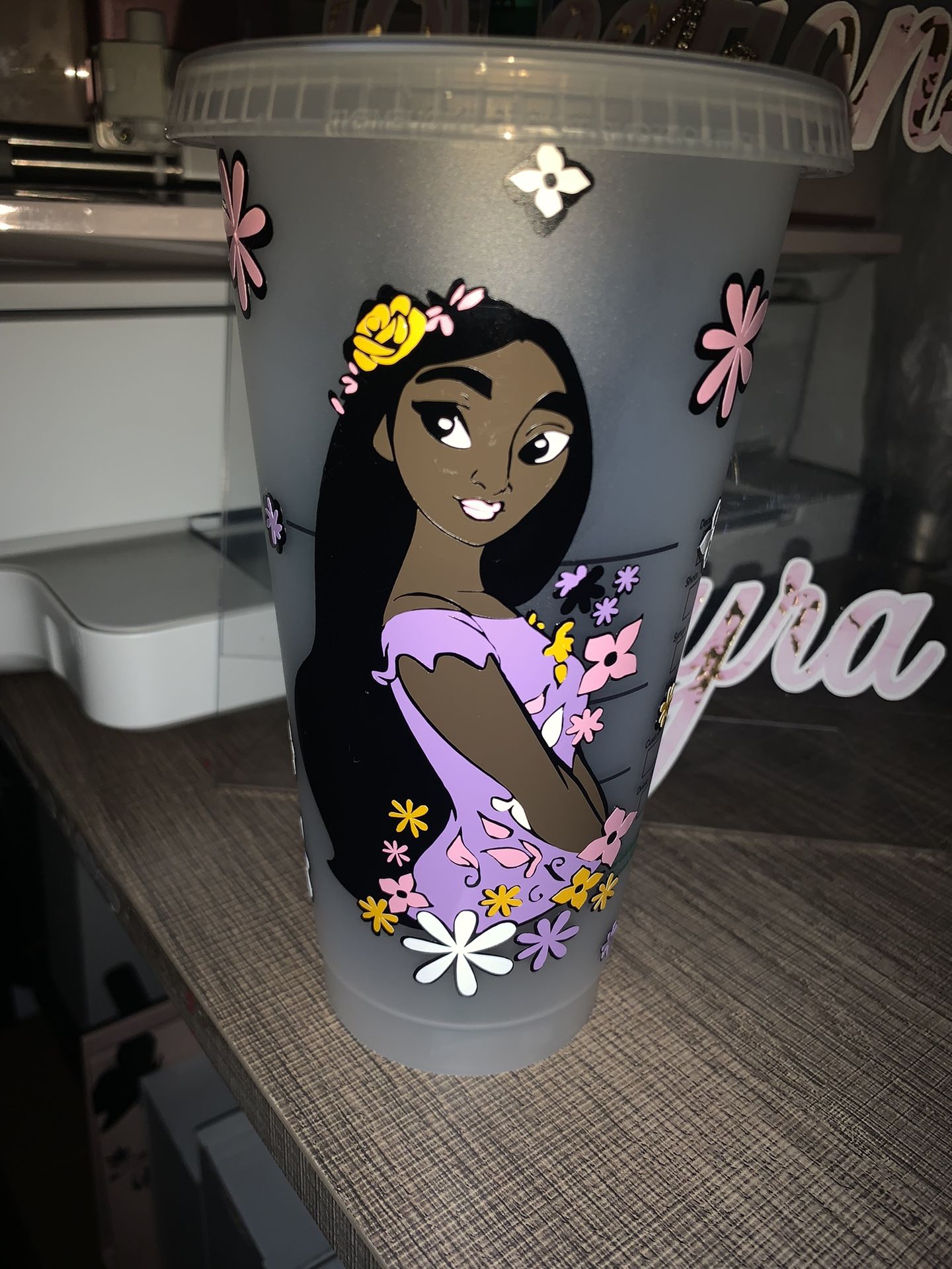 Encanto Isabella Custom Starbucks Cup