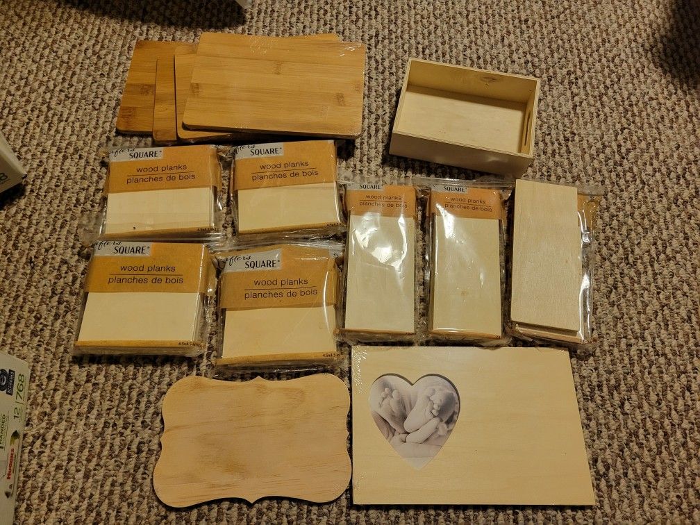 Wood Crafts Supplies 