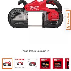 5” Band Saw Fuel Milwaukee 