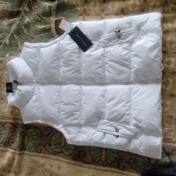 Tommy Hilfiger Down Vest, Size Large Women, New, For Sale $30