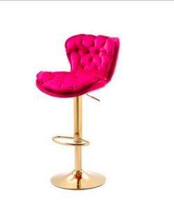 Modern, adjustable swivel bar stool
