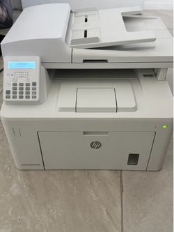 HP LaserJet Pro MFP M227fdn All In One Printer Used Fast Duplex Network