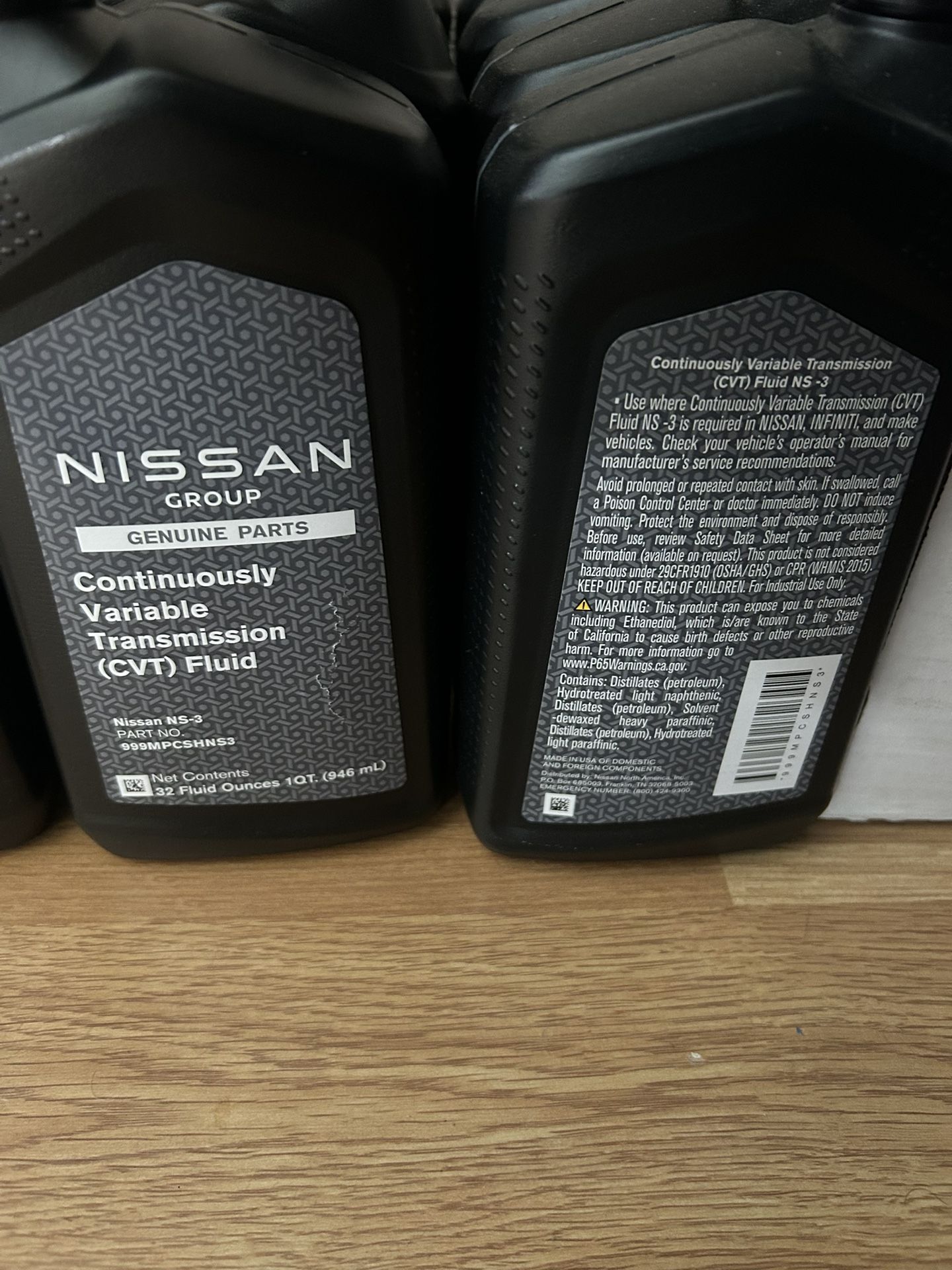 Nissan Transmission Fluid NS3 For CVT