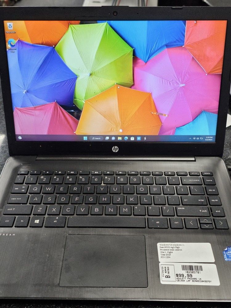 HP Stream 14 Laptop. ASK FOR RYAN. #10(contact info removed)