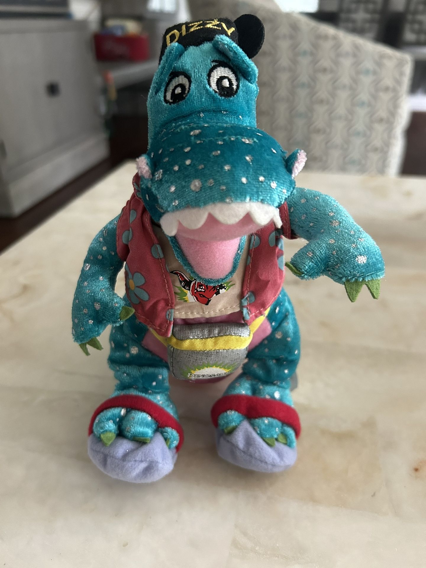 Rare Vintage Touristosaur Rex Plush Disney Theme Park Collection