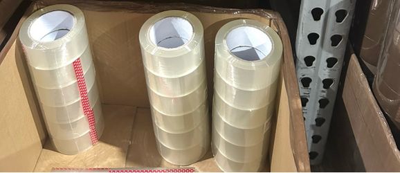 Clear packing tape