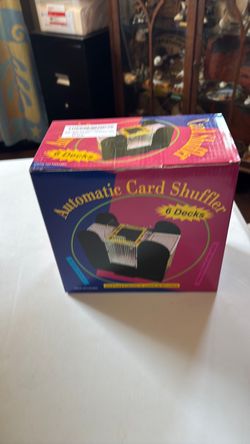 Unopened automatic card shuffler 6 decks