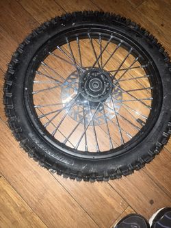 14” Dirtbike Tire Disc Brake