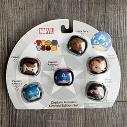 Marvel Avengers Tsum Tsum Captain America Limited Edition set Figures