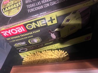Ryobi transfer pump