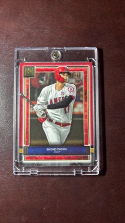 2020 Topps Museum Shohei Ohtani Ruby numbered to 50