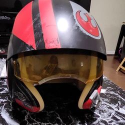 Star Wars Hasbro The Black Series Poe Dameron Helmet Authentic X-wing Electronic Pilot Helmet 1:1 Scale The Roleplay Adult Collectible new without box