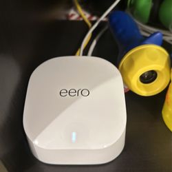 FREE INSTALLATION eero 6 Wi-Fi 6 Whole House Mesh System, 1 Router + 3 Extenders