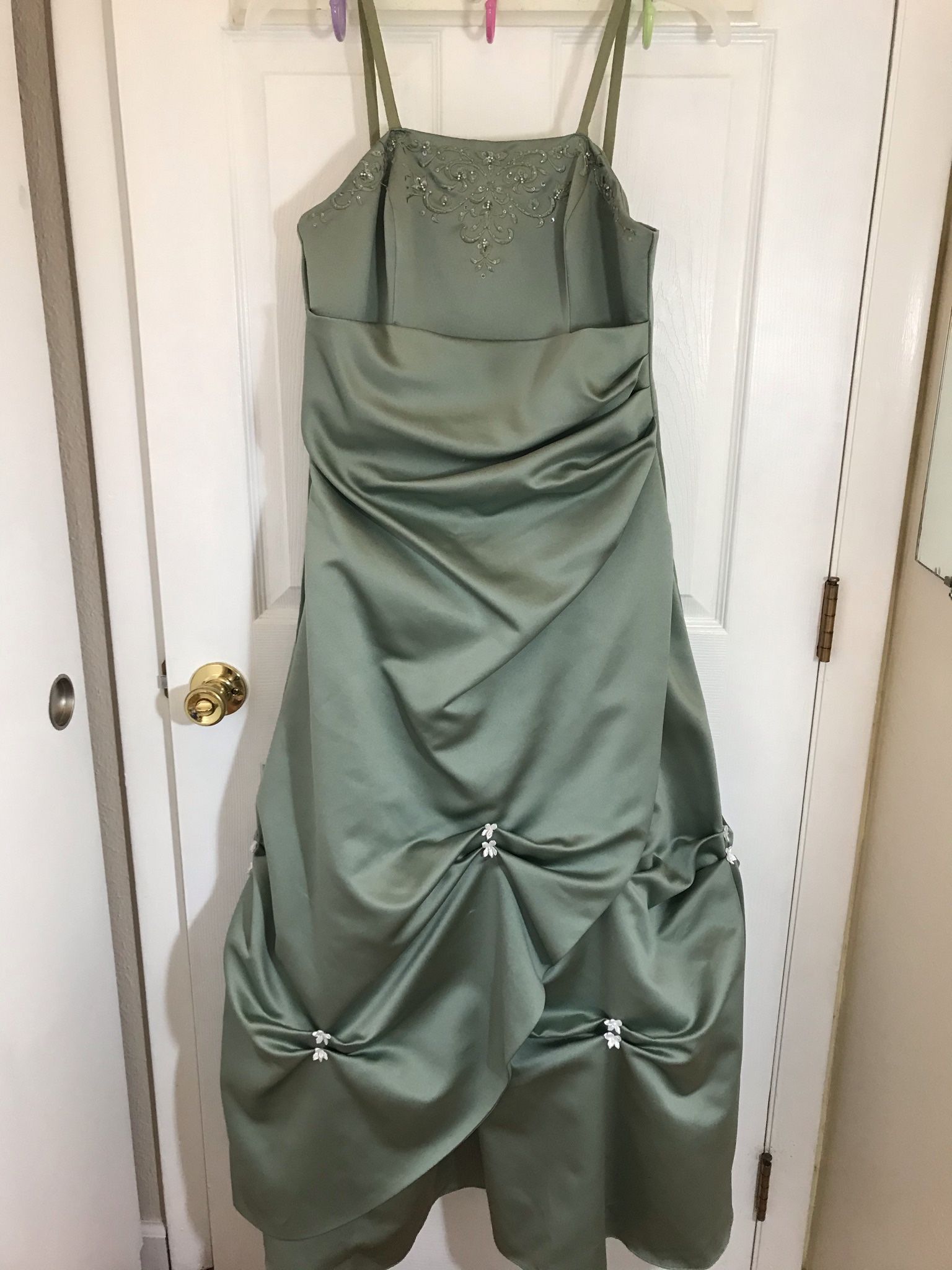 Prom/Bridesmaid Green Dress