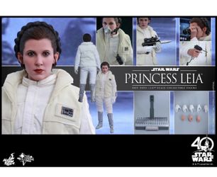 1/6 Hot Toys Star Wars Princess Leia Hoth NEW