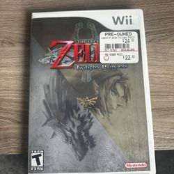 Wii Game Legend Of Zelda Twilight Princess 