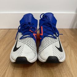Nike Air Max 270 Flyknit Racer Blue Total Crimson