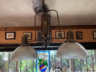 Vintage hanging light