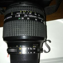 Nikon af Nikkor 24-120mm 1:3.5-5.6D $45 Obo